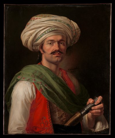 Roustam Raza by Emile Jean Horace Vernet